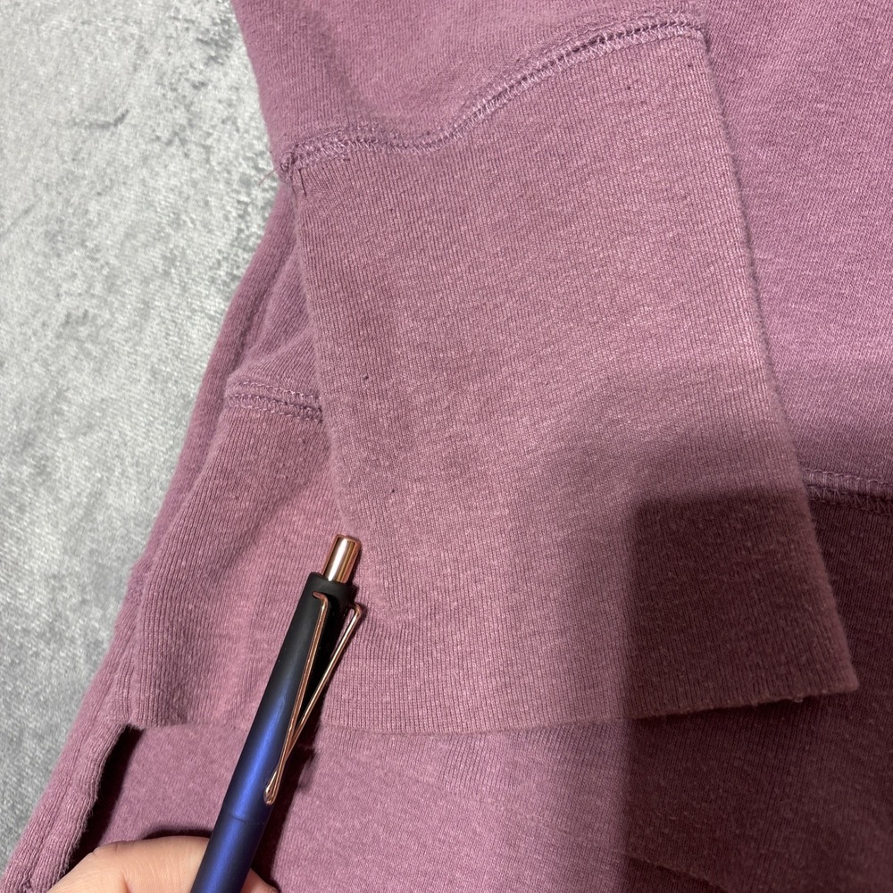 Victoria Secret Pink Women Size L Maroon Long Sleeve Pullover Sweater Wear - Picture 7 of 11